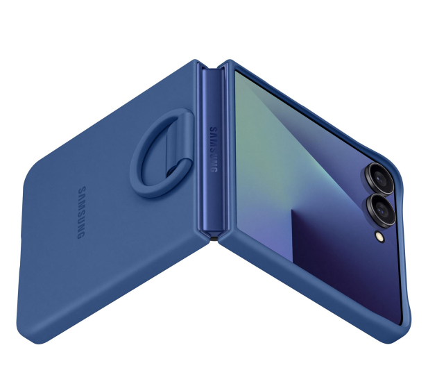 SAMSUNG Ring Case Silicone do Galaxy Z Flip7 blue - 1346818 - zdjęcie 6